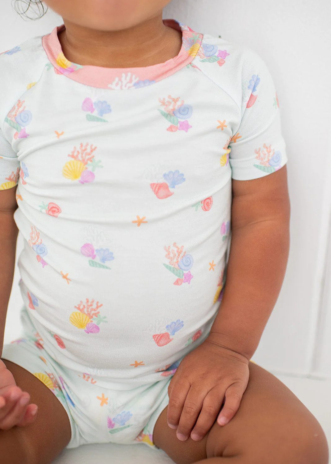 Seashells Short Sleeve Set | Tiny Jams