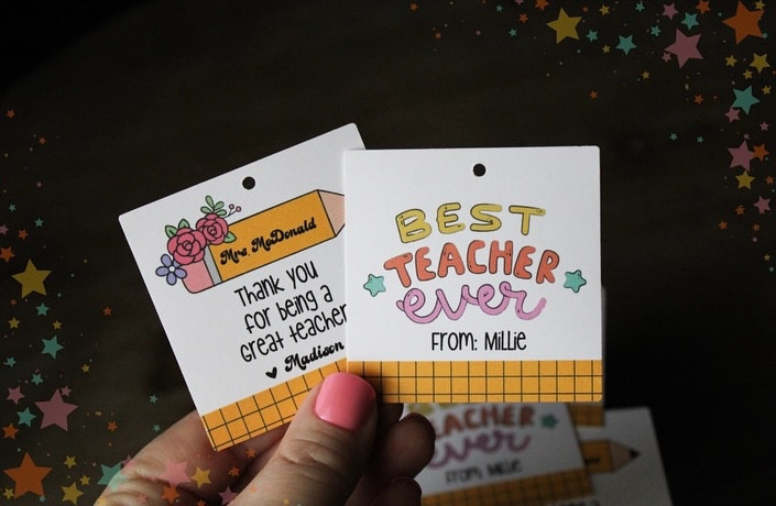 Teacher appreciation week is just around the corner -  get your gift tags for your special teachers! 🍏✏️🌈 🚌

#LTKKids #LTKSeasonal #LTKmomlife