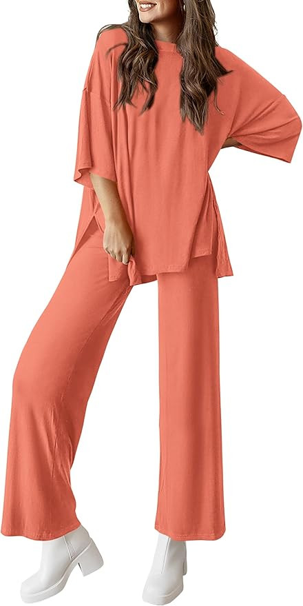 PRETTYGARDEN Two Piece Sets for Women Summer Fashion Lounge Matching Set 2026 Spring Travel Vacat... | Amazon (US)