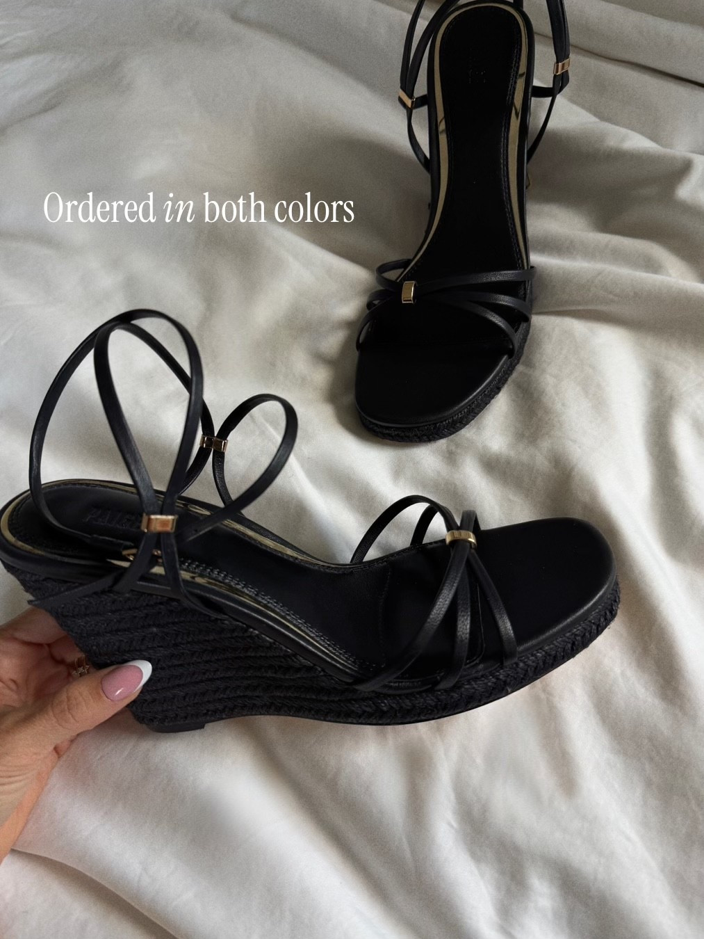 These wedges are perfect. I want them and all three colors.

#LTKSeasonal #LTKootd