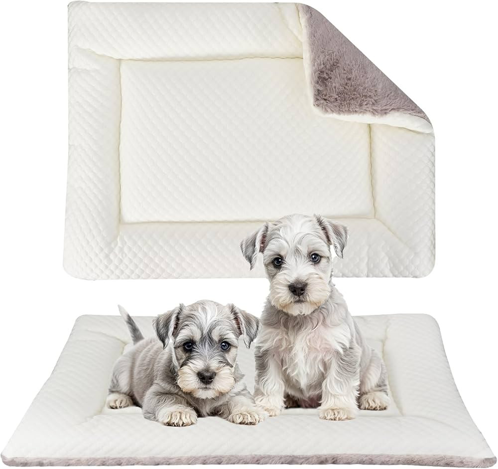 BVAGSS Dog Bed Mat,Crate Pad Reversible,Soft Kennel Pad, Washable Crate Mat (Cool and Warm),Pet S... | Amazon (UK)