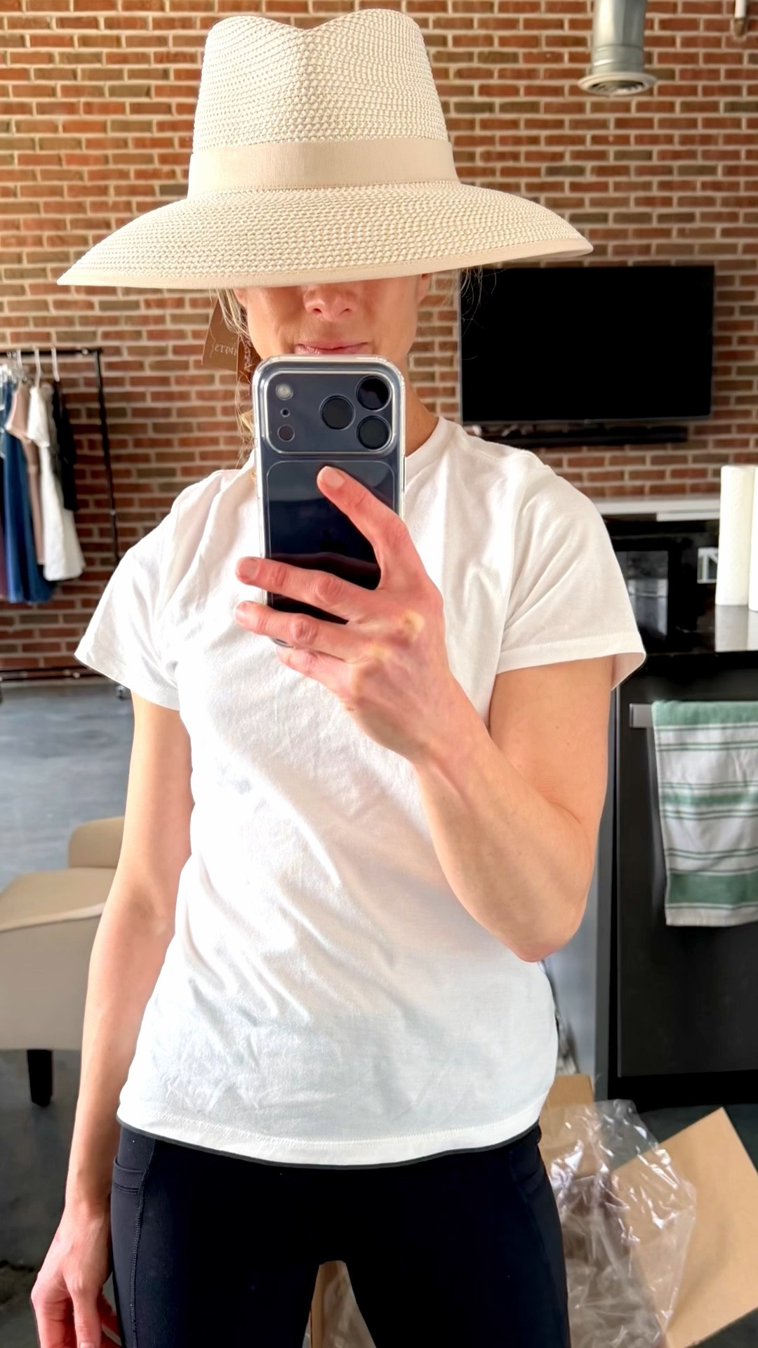 New Eric Javits hat - color? Keep white white or exchange for classic peanut ?

#LTKTravel #LTKSwim #LTKootd