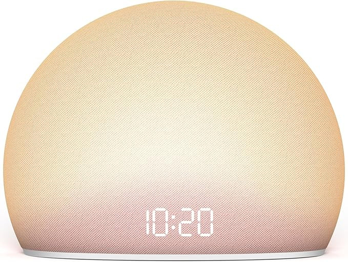 HOUSBAY Sunrise Alarm Clock, White Noise Sound Machine for Bedroom | Natural Wake-Up Light with G... | Amazon (US)