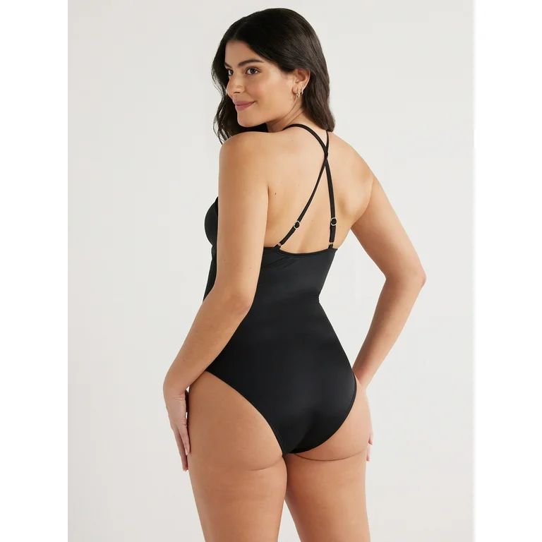 Sofia by Sofia Vergara Women's and Plus Claudia One Piece Swimsuit with Shaping Curvetex®, Sizes... | Walmart (US)