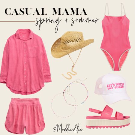 Casual mama spring + summer style PINK



#LTKmidsize #LTKSeasonal #LTKshoecrush