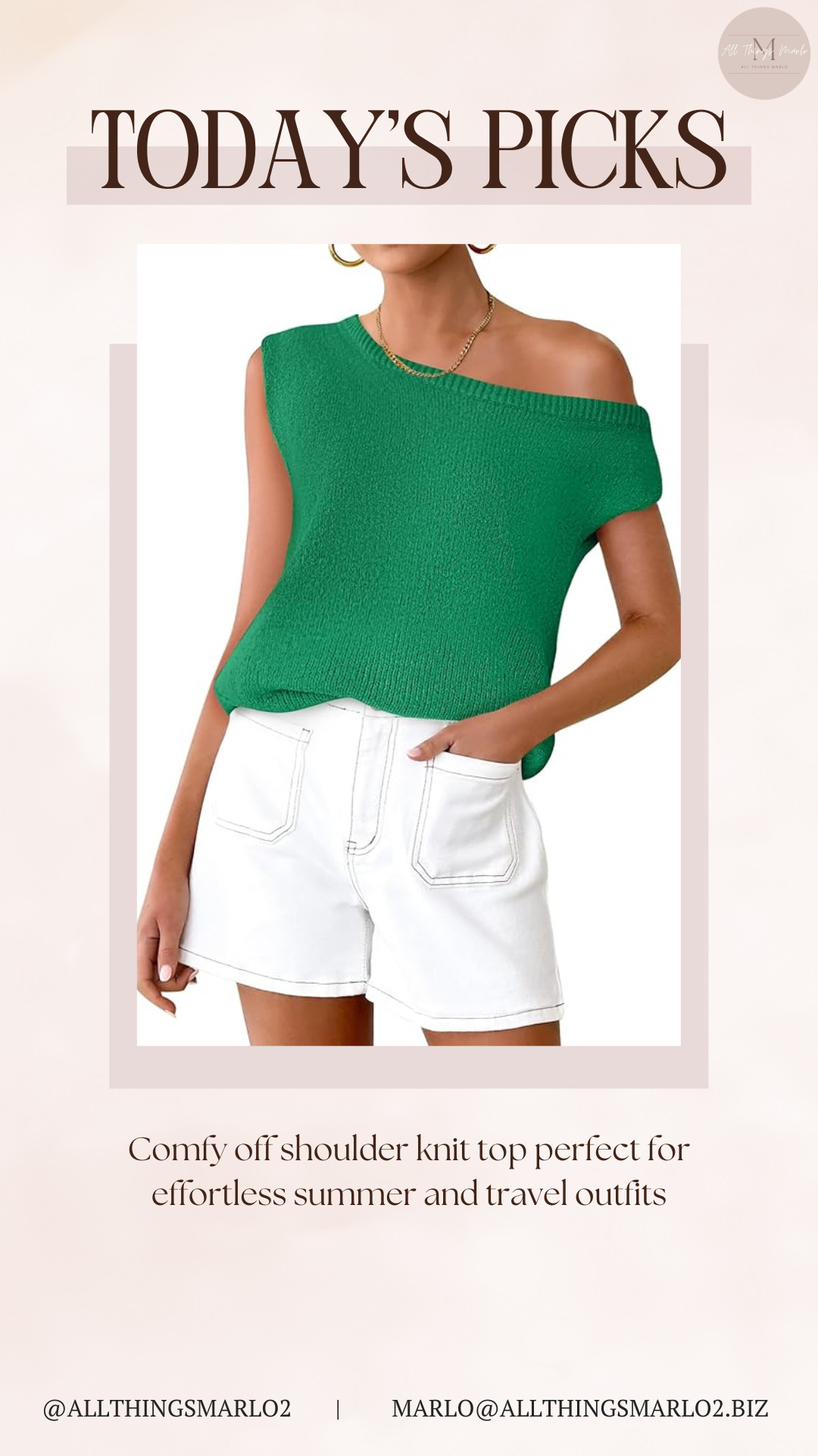 Comfy off shoulder knit top perfect for effortless summer and travel outfits 

 #LTKSeasonal #LTKWorkwear #LTKTravel