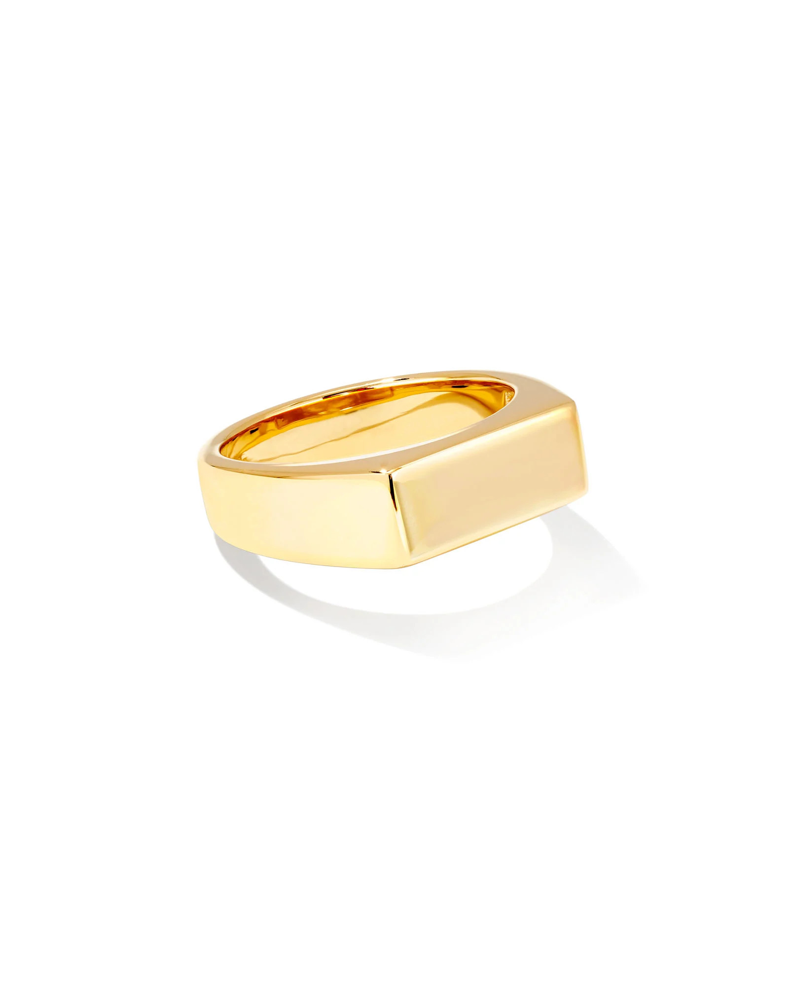 Hudson Signet Ring in 18k Gold Vermeil | Kendra Scott | Kendra Scott