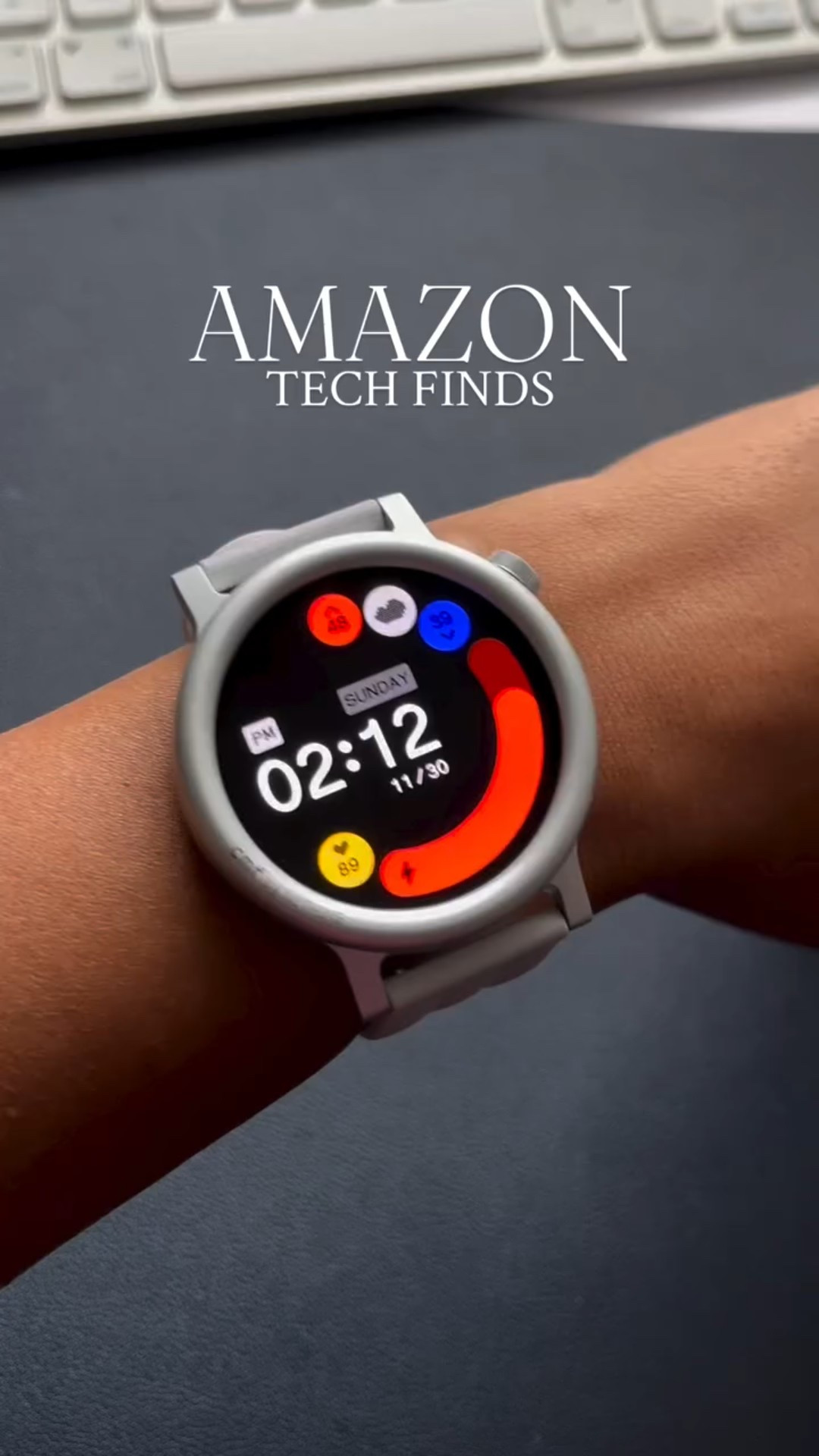 Comment “WATCH” below or click my bio link! 🫶🏽

This is easily one of the most underrated smartwatches and it’s under $80! The display is so bright and crisp, has amazing fitness features, and has so many watch faces! I love how I can customize my own faces too! And the battery life lasts 13 days! Omg! This is such a great watch!

#amazonfinds #digitalwatch #fitnesswatch

smartwatch, budget-friendly, premium design, health tracking, bright display, tech accessories, wearable tech, fitness watch