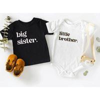 Siblings Shirts/Big Brother Little Sister Matching Tees | Etsy (US)
