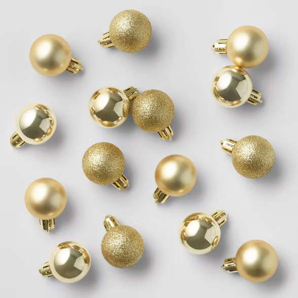 25ct 30mm Christmas Ornament Set - Wondershop™ | Target