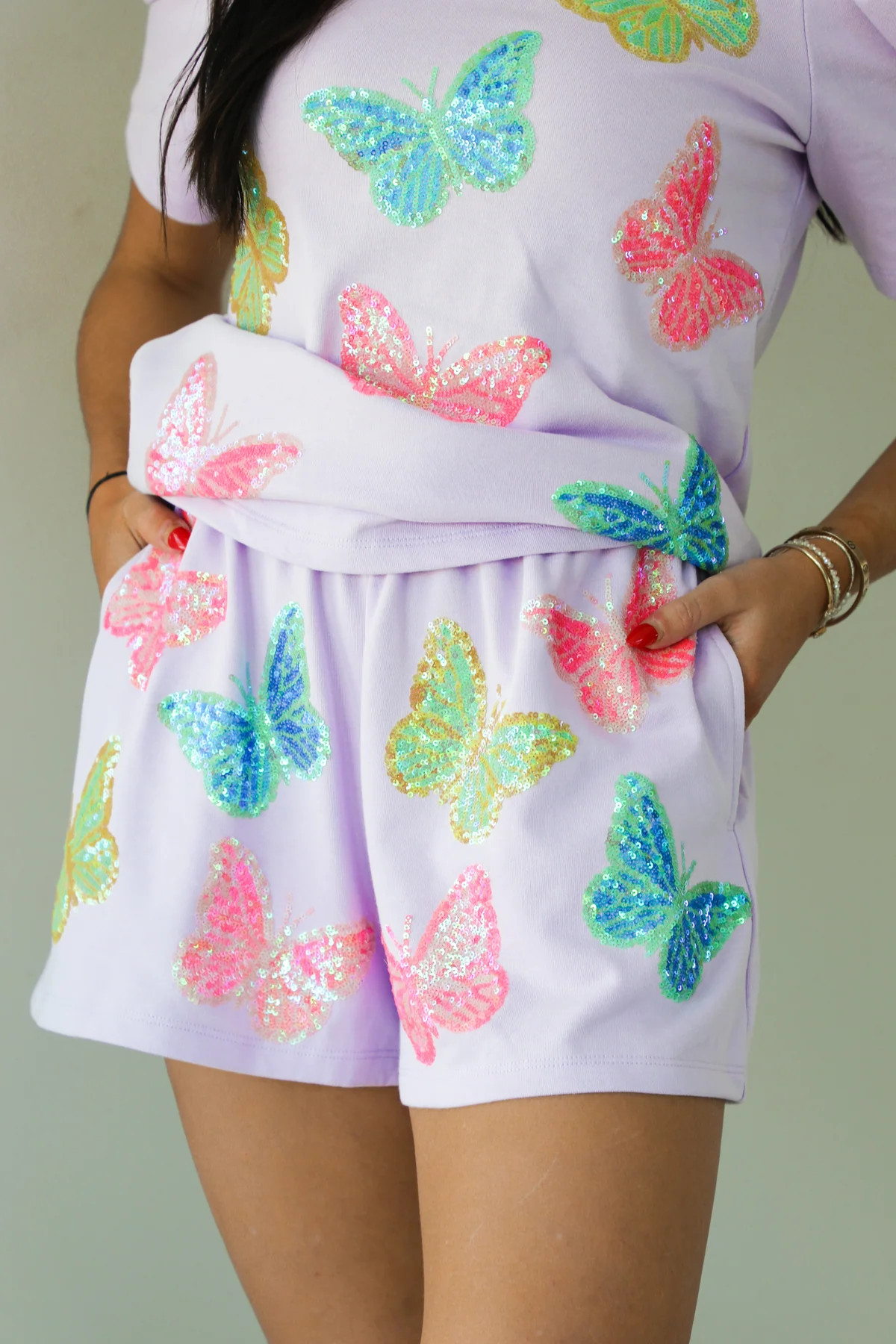 Beautiful Butterfly Set: Purple/Multi | Shophopes