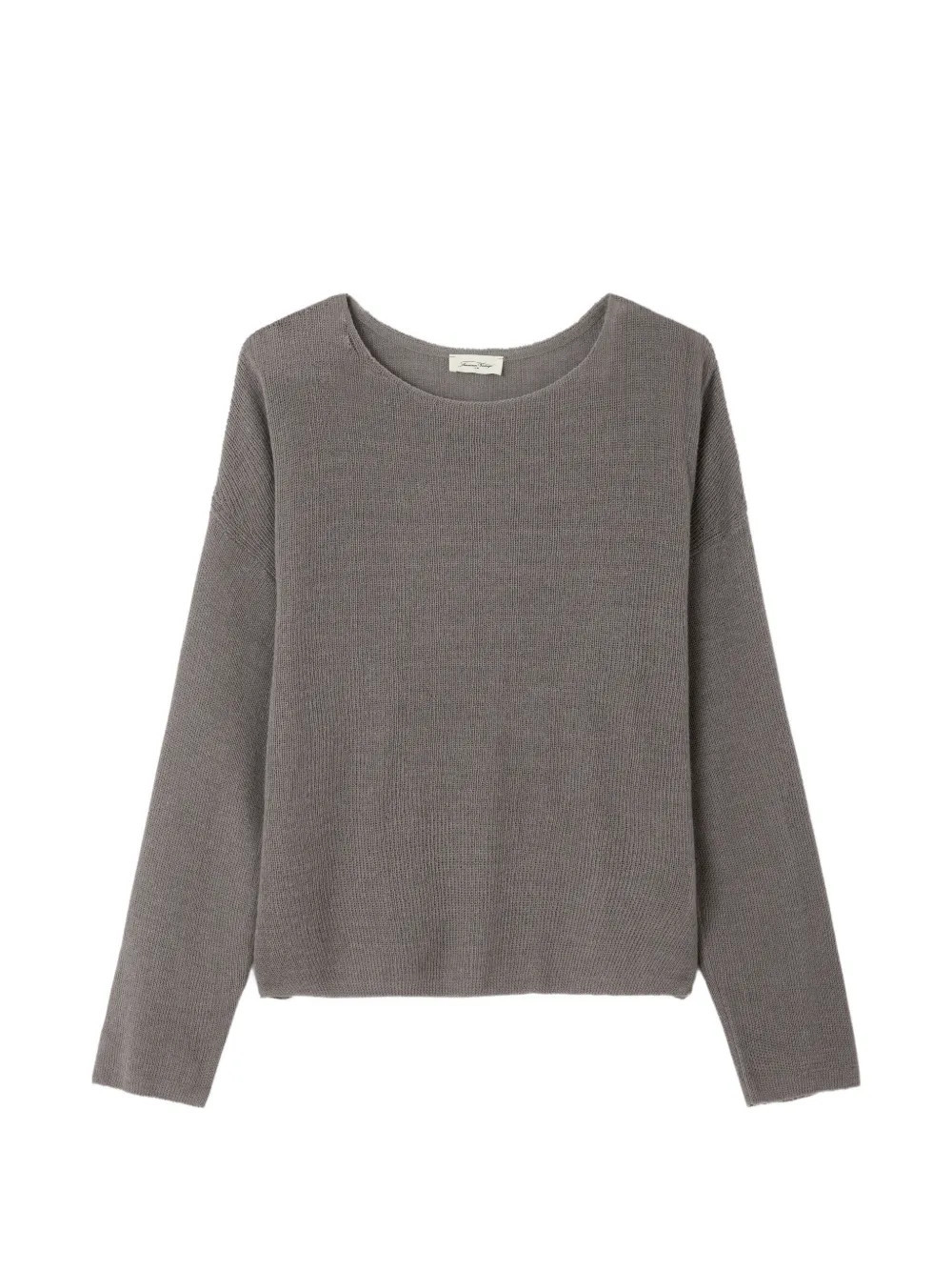 American Vintage Liucity long-sleeve sweater - Grey | Farfetch Global