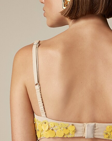 top rated5.0(4 REVIEWS)Collection sequin-embellished bra top | J. Crew US