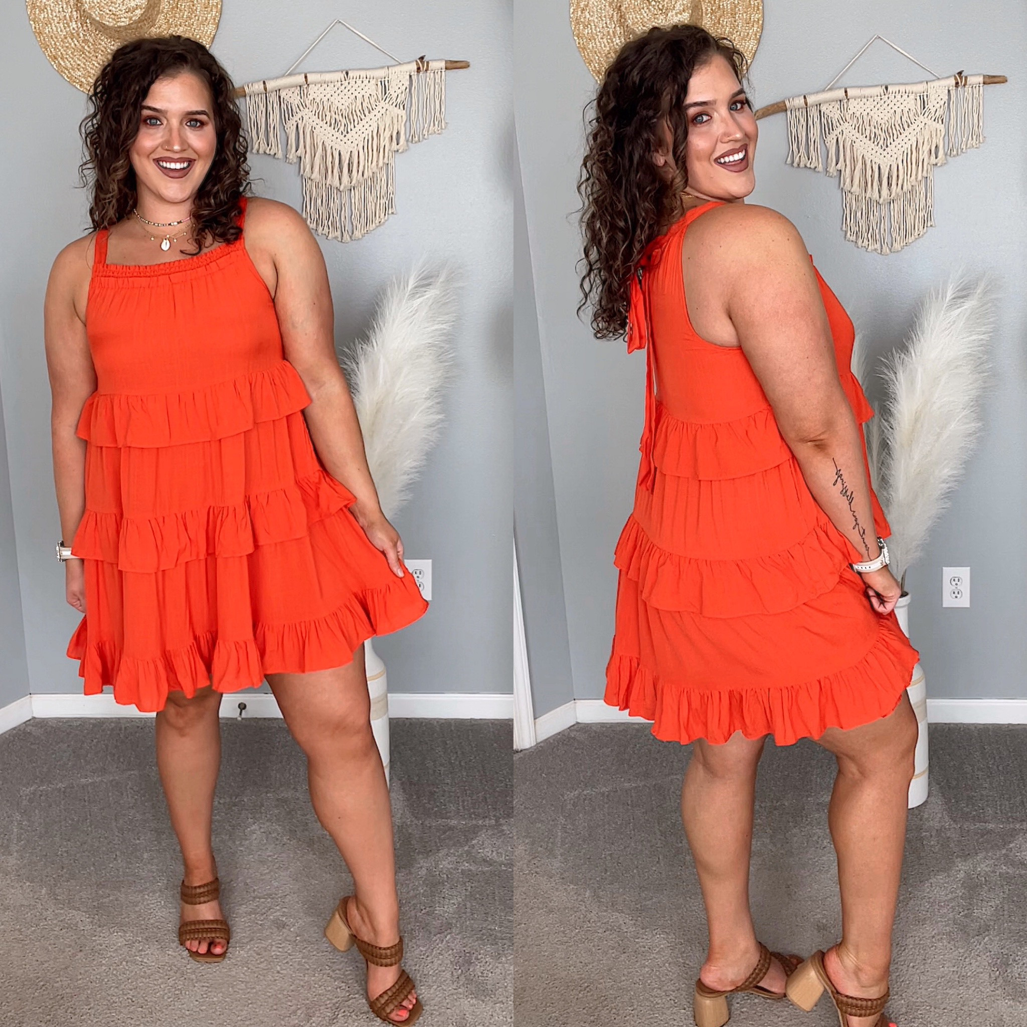 Midsize Amazon vacation mini dress 🏝️🌺🌊 
Size: L 
Vacation outfits, mini dress, heels, resort wear, vacation style 
#midsizeoutfits #ootd #vacationoutfits #resortwear #dresses #minidress #affordablefashion #reddress #heels #beachoutfit

#LTKstyletip #LTKcurves #LTKSeasonal