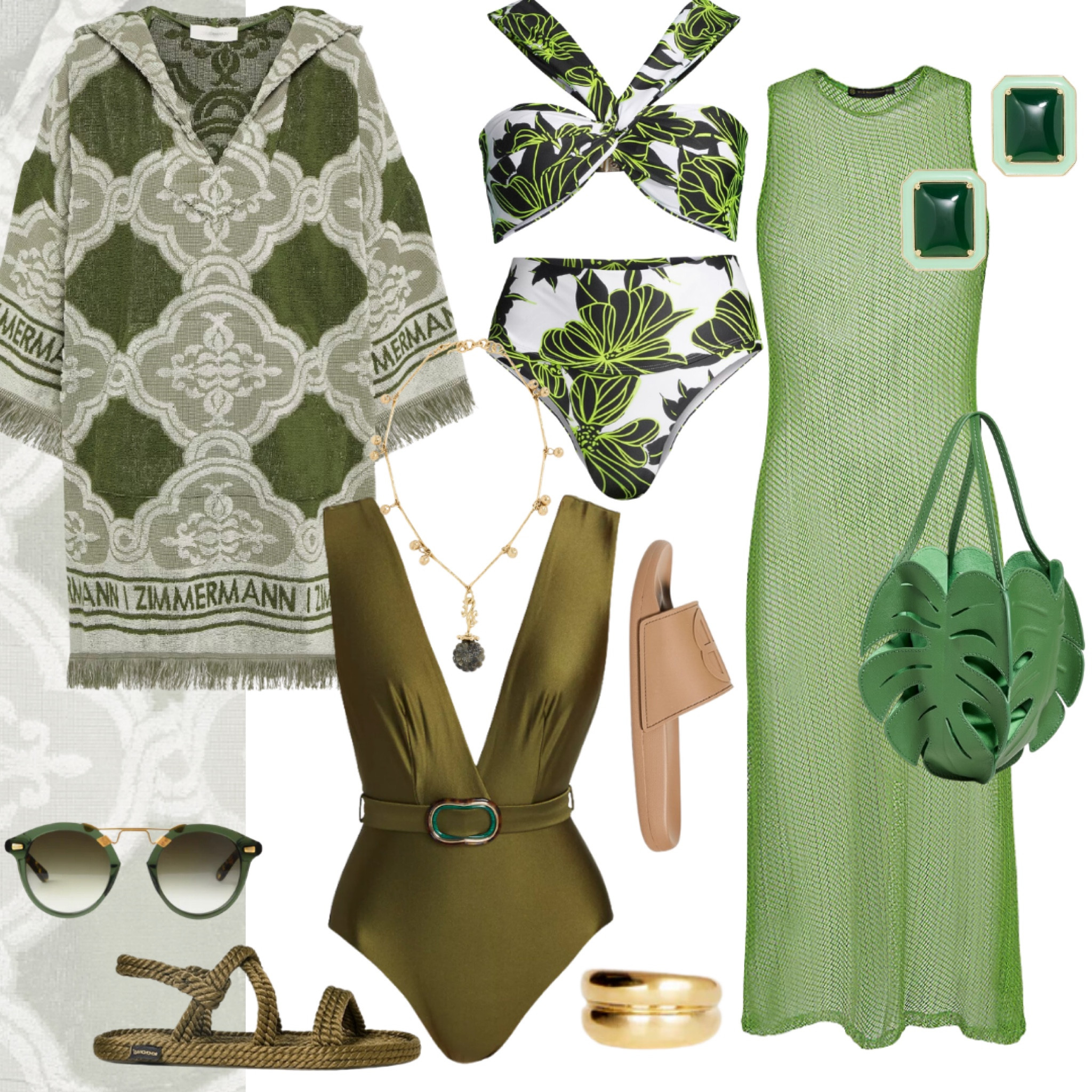 A green vacay 

#LTKSeasonal #LTKstyletip #LTKswim
