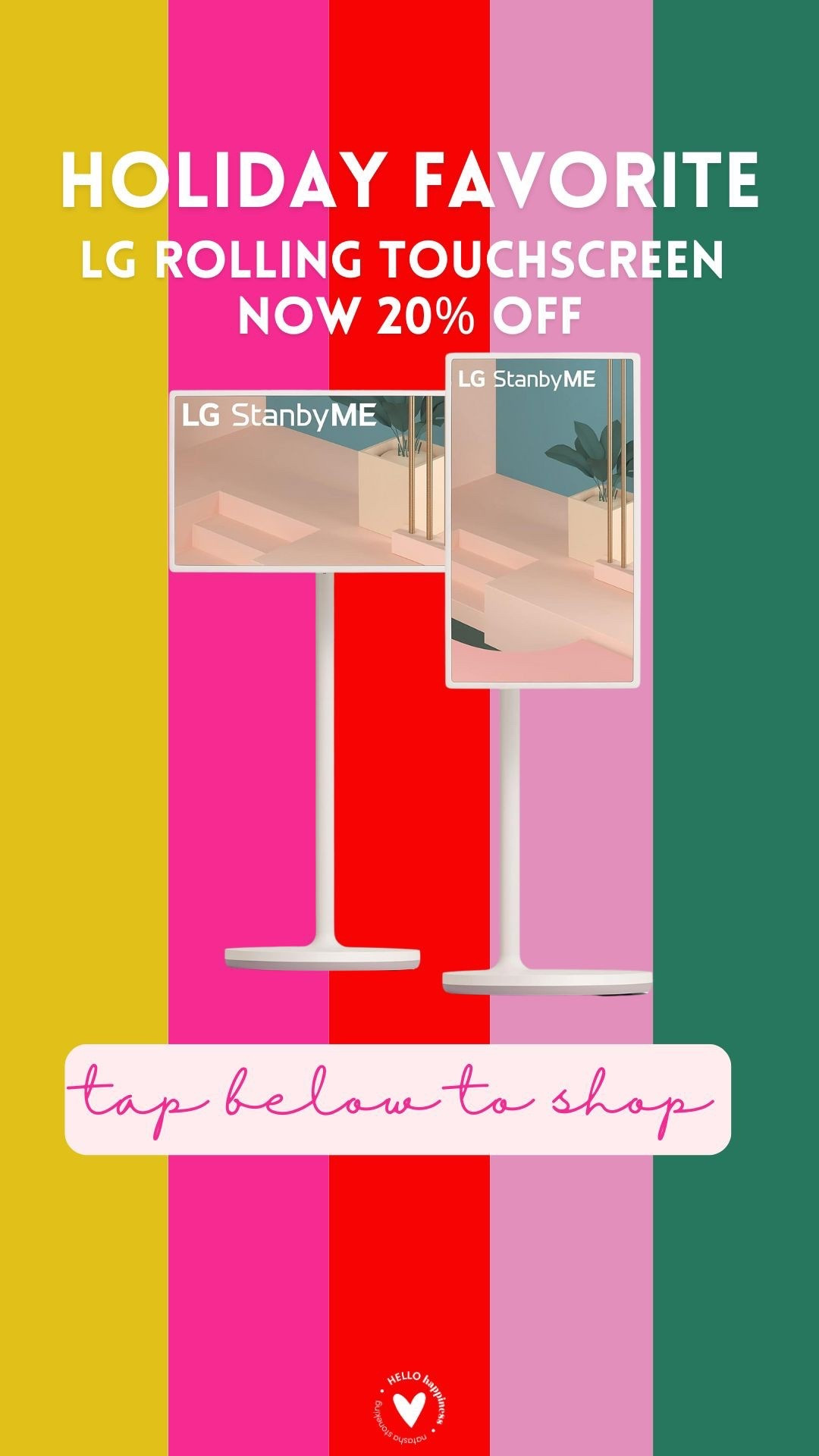 holiday favorite | LG rolling touchscreen 20% off 

#LTKHome #LTKGiftGuide #LTKHoliday