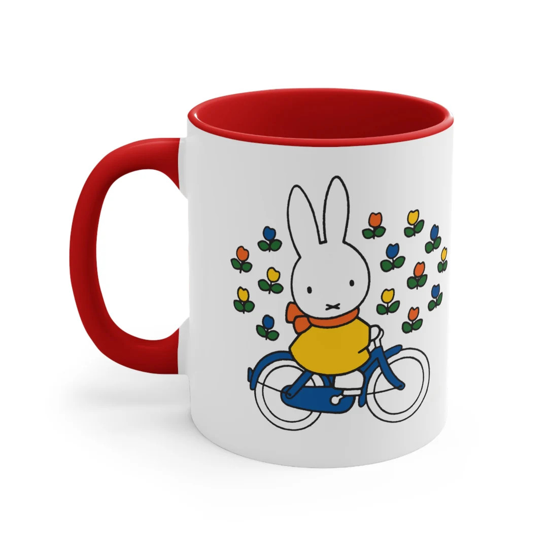 Miffy Mug Cute Bunny Coffee Mug Gift for Her - Etsy | Etsy (US)