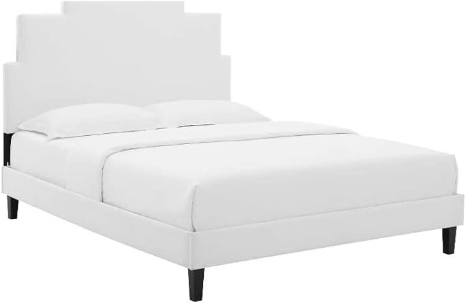 Modway Lindsey Platform, King, White | Amazon (US)