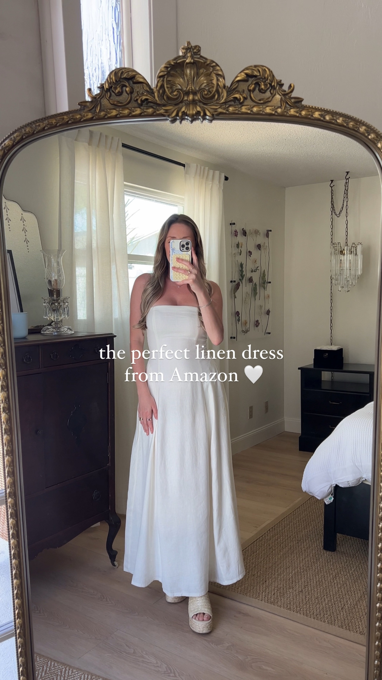 Strapless midi linen dress from Amazon 

#LTKSeasonal #LTKFindsUnder100 #LTKWatchNow