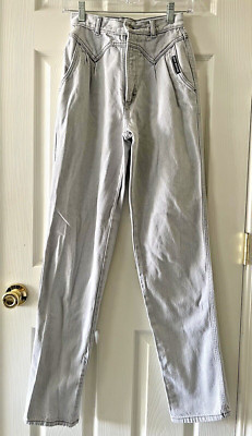 ROCKY MOUNTAIN Women's Vintage 1980s Western High Waist Light Wash Jeans 5/6  | eBay | eBay US