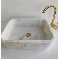 Carrara Marble - Sinks Basins | Etsy (US)
