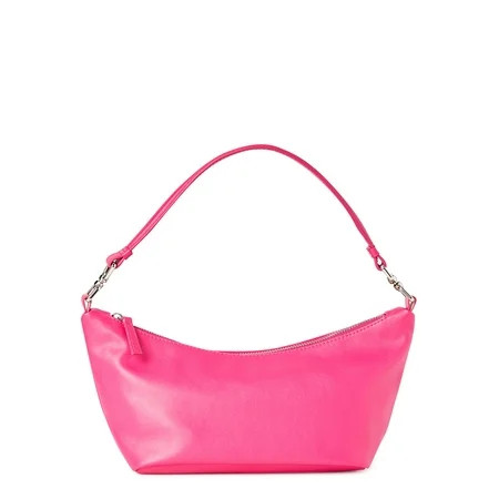 No Boundaries Women s Tulip Hobo Bag Fuchsia Supreme | Walmart (US)