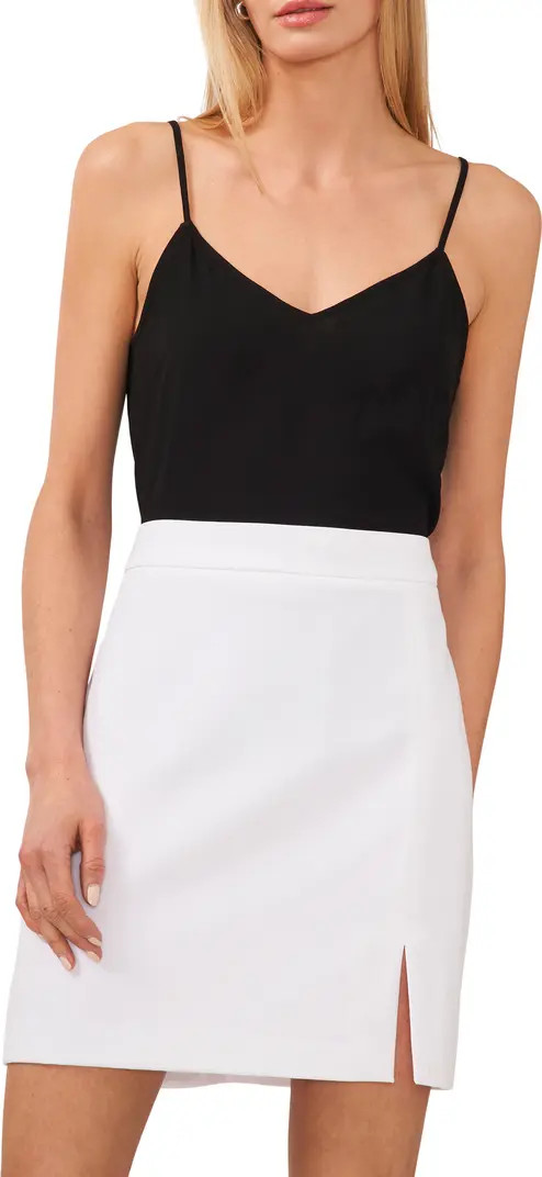 V-Neck Woven Camisole | Nordstrom