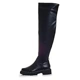 Vince Camuto Women's Footwear Women's Melleya Over The Knee Boot, Black, 9 | Amazon (US)