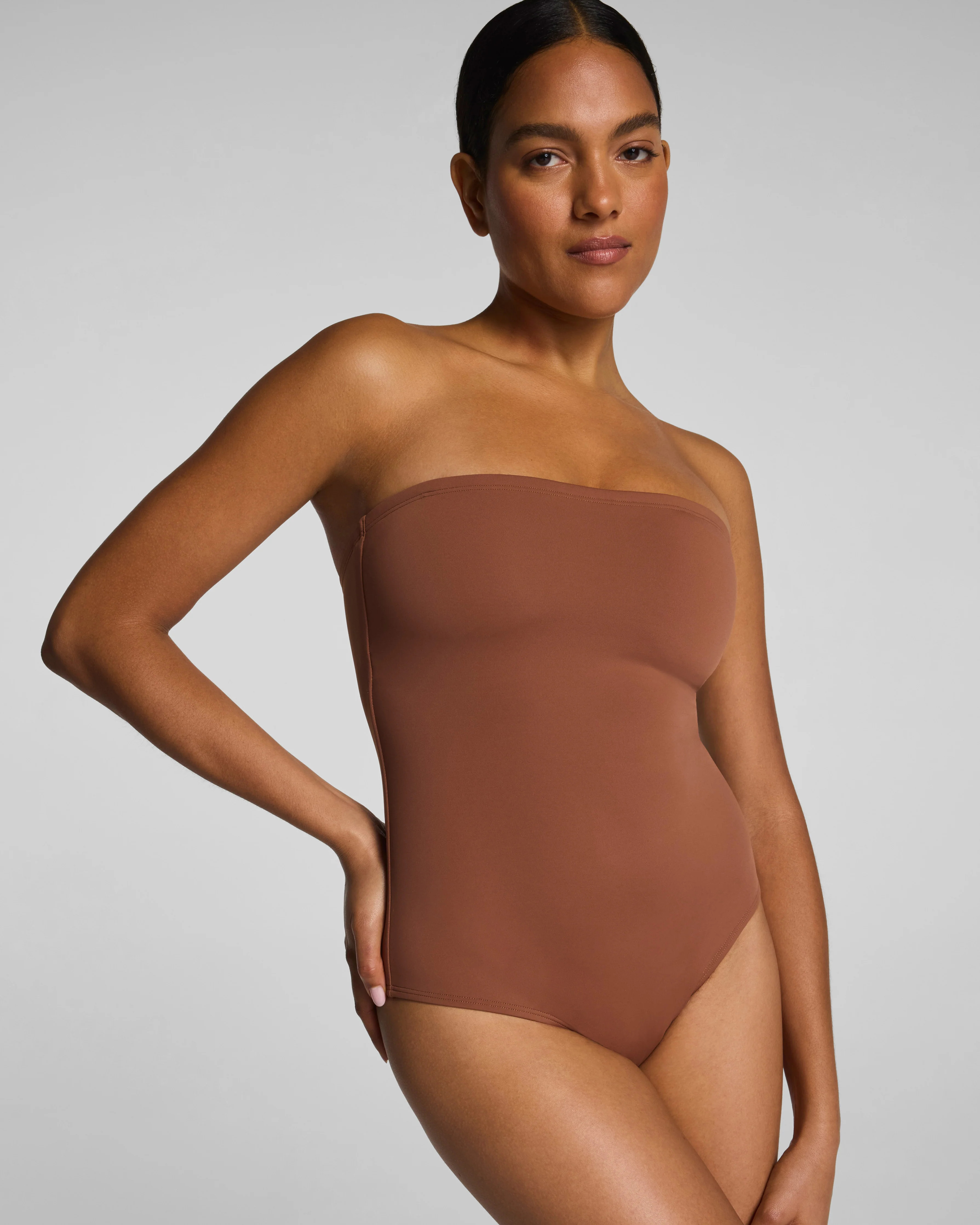 SPANXshape™ Swim Bandeau One-Piece | Sculpt | Spanx Canada