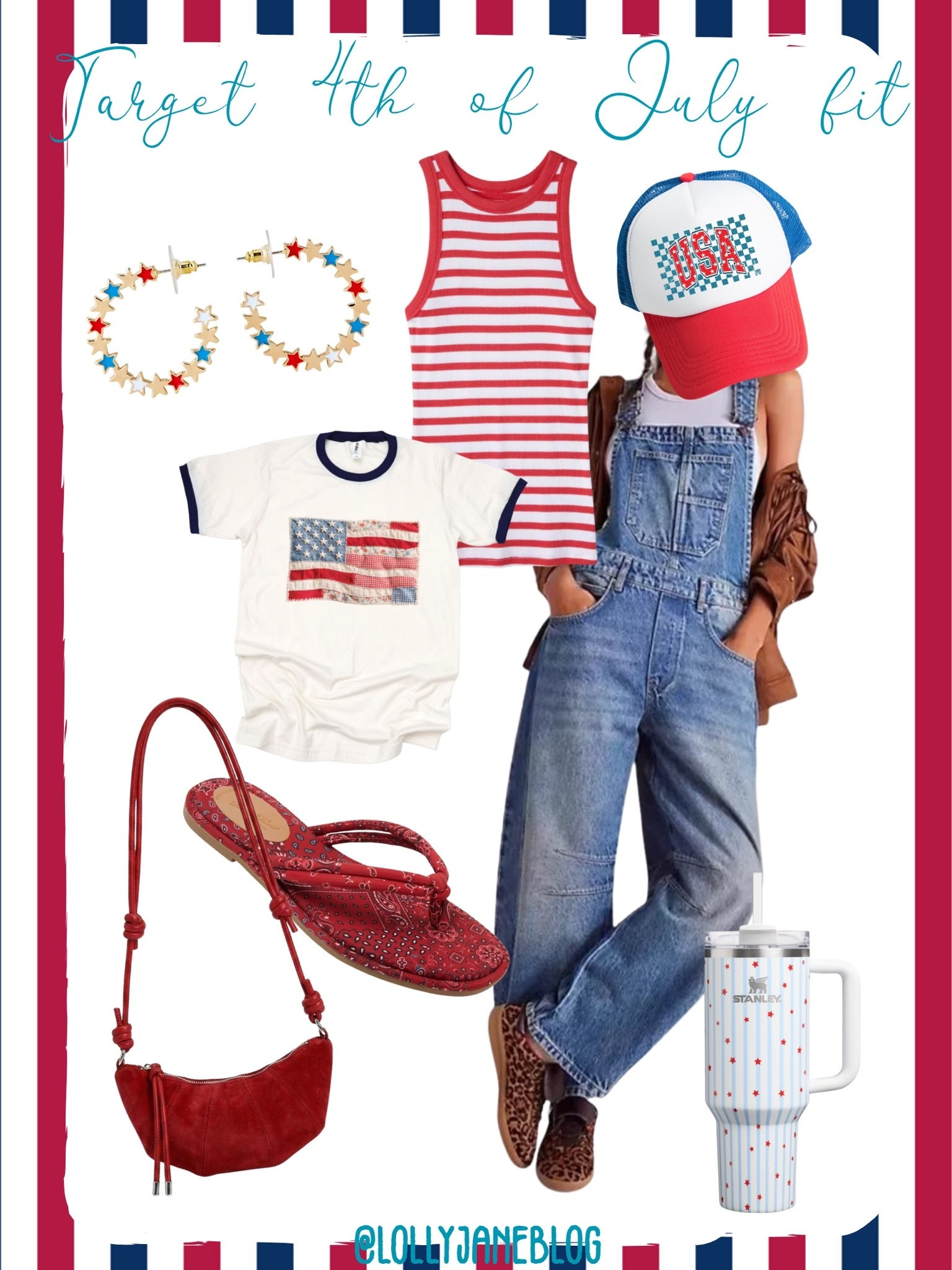 Target 4th of July fit finds! 🇺🇸❤️🤍💙

#LTKSeasonal #LTKootd #LTKgrwm