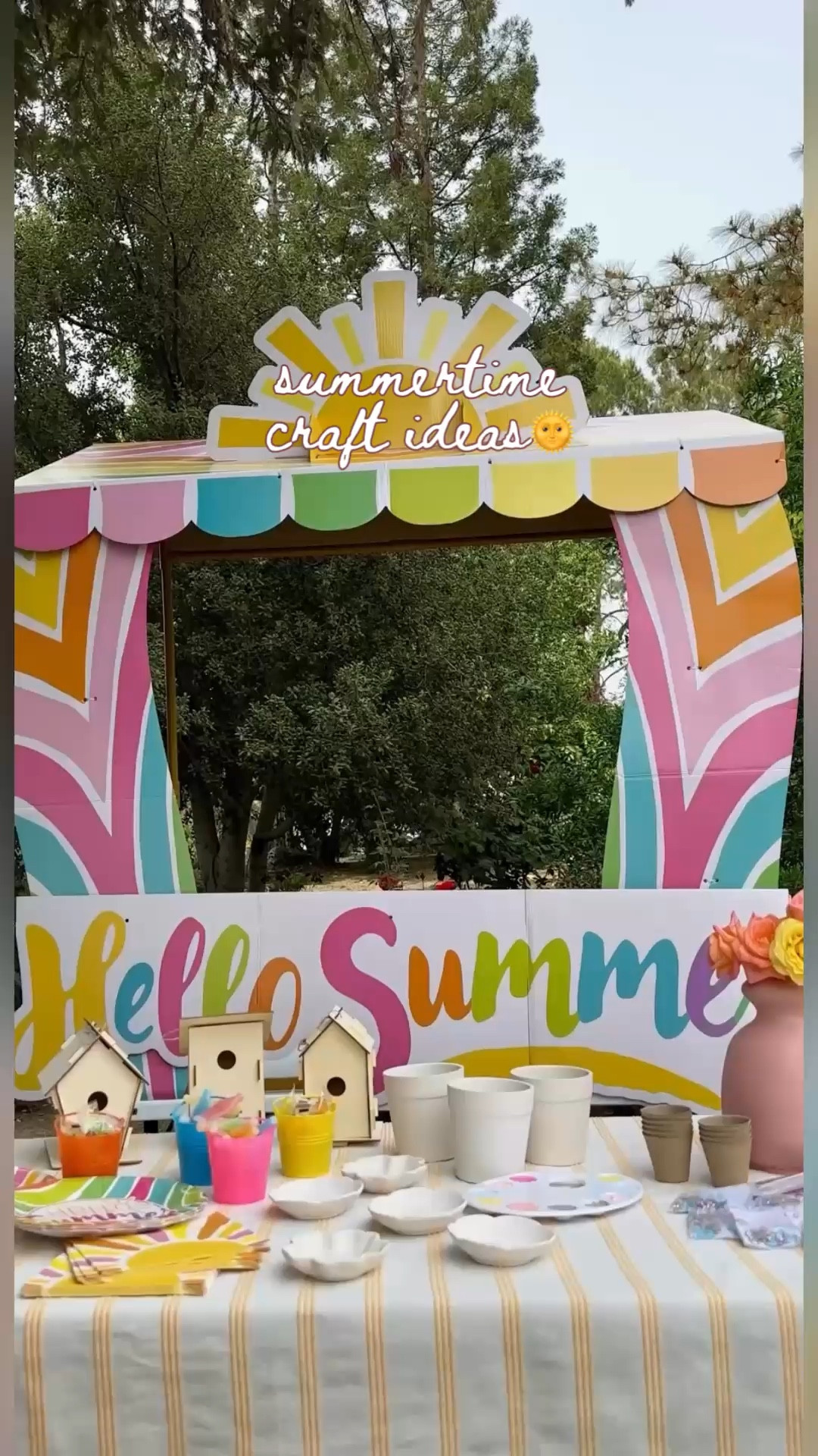 Summertime Craft Day🌞🩵
I am so excited to partner with Oriental Trading Company #OTCpartner for the perfect summertime craft day! We painted jewelry dishes, pots and made charm bracelets! We built birdhouses too, which are so nice!🌺

Everything comes ready to use, so it makes hosting fun! Make sure to use code YAY for free shipping on your twenty five dollar order.

Please save for your upcoming girl’s days + send to your besties!🫶🏻
#orientaltrading

#LTKSeasonal