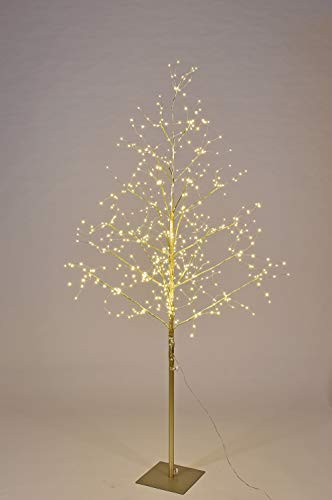 6' LEDs Branch Tree, Gold/Warm White | Amazon (US)