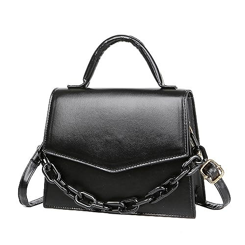 BIBDOO Mini Purses for Women Small Handbag Cute Crossbody Bag (Black) | Amazon (US)