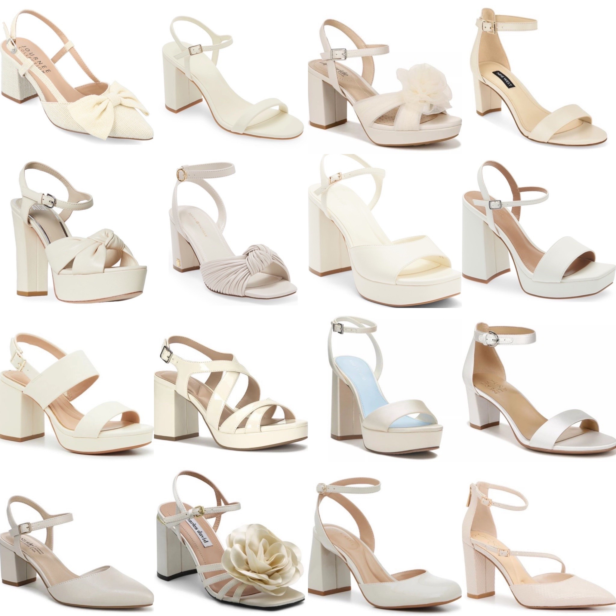 Ivory bridal shoes under $150!

#LTKWedding