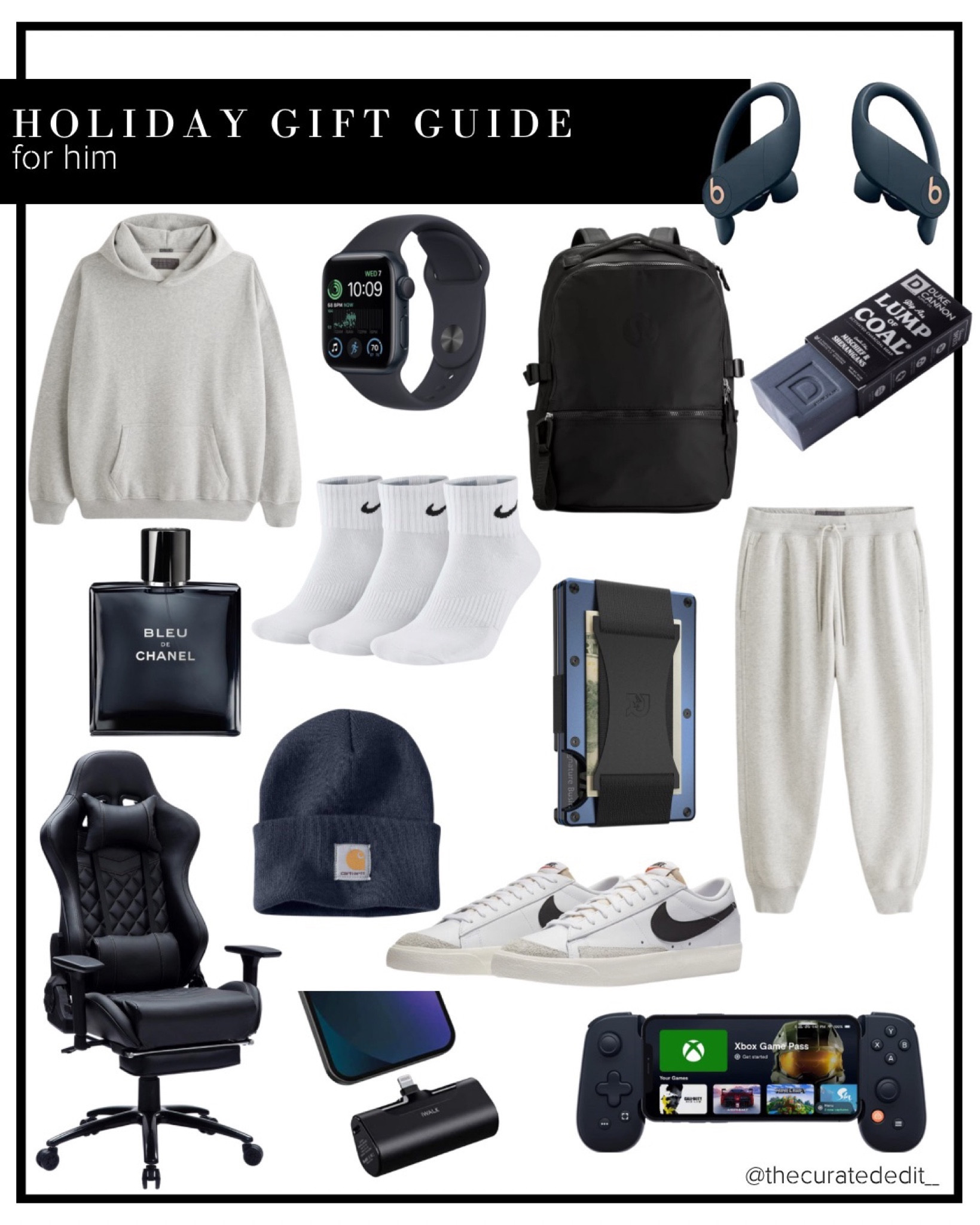 Holiday Gifts for Him 🎁

#giftguide #giftinspo #giftsforhim #giftsforhusband #giftsfordad #teenageboygifts #stockingstuffersformen #giftsformen #nike #cologne

#LTKGiftGuide #LTKHoliday #LTKmens