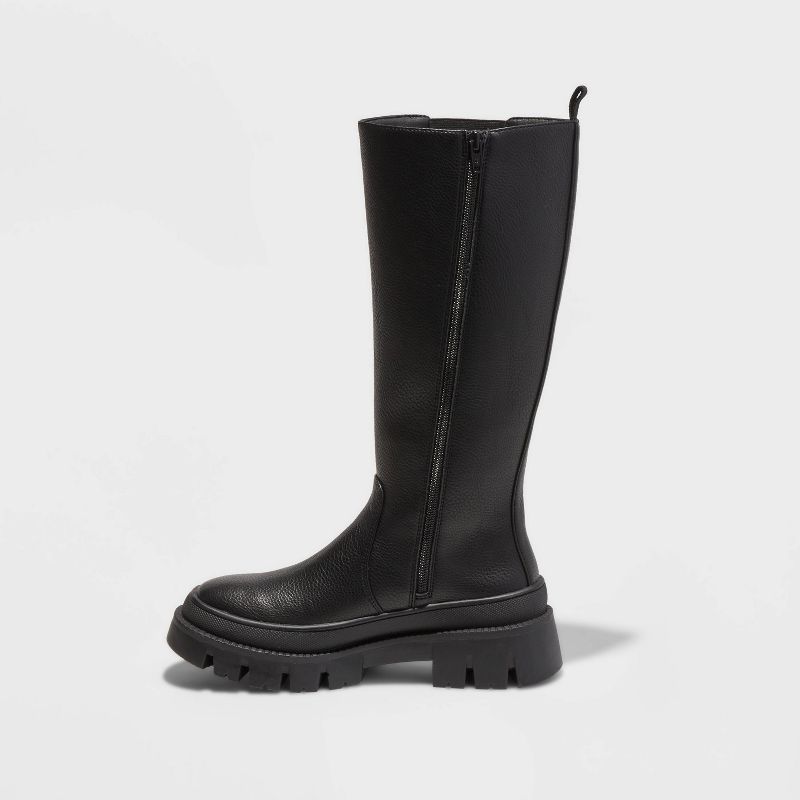 Women&#39;s Corene Tall Boots - A New Day&#8482; Black 8 | Target