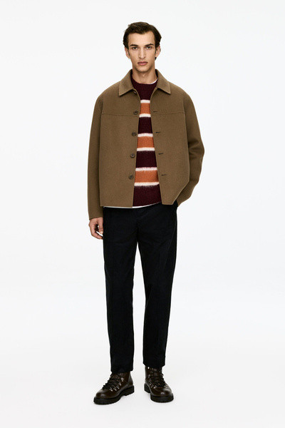 Wanderstiefel aus Leder – Dunkelbraun – Herren – ARKET DE | Arket EU