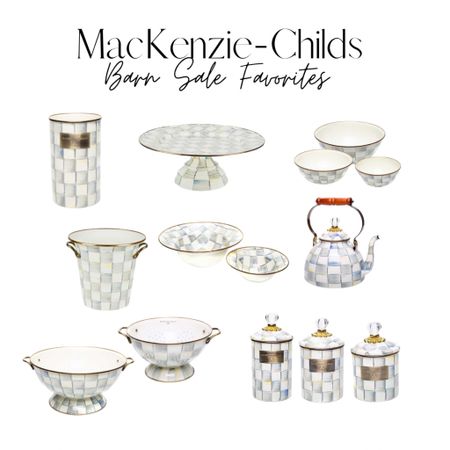 MacKenzie-Childs annual barn sale is on!! These are some of my absolute favorite pieces to elevate your kitchen. Enjoy 🤍

#LTKsalealert #LTKhome
