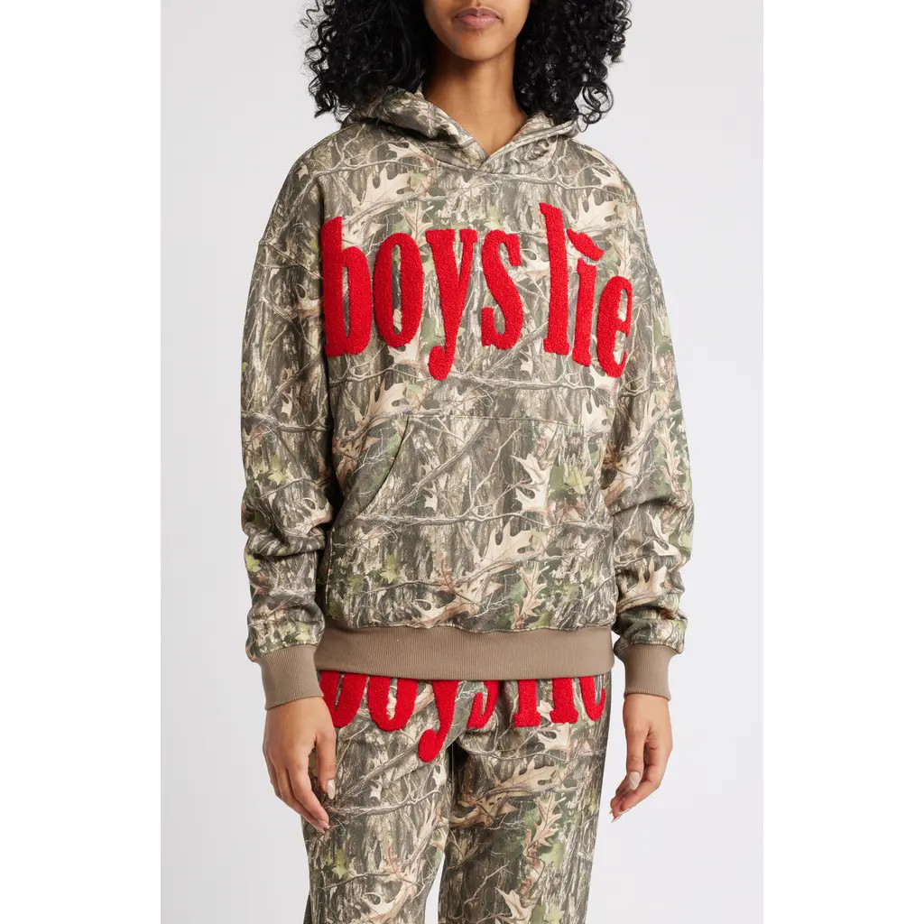 BOYS LIE Manhunt Racer Hoodie in Muti at Nordstrom, Size Medium | Nordstrom