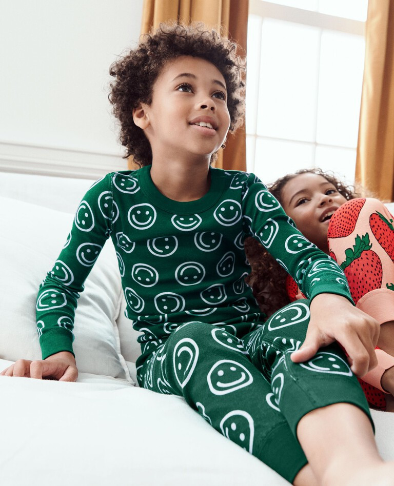 BAGGU Long John Pajama Set | Hanna Andersson