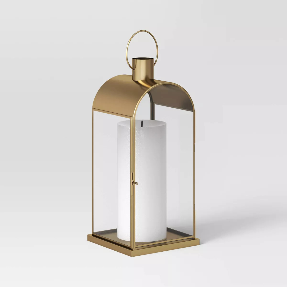 Short Metal Lantern Gold - Threshold™ | Target