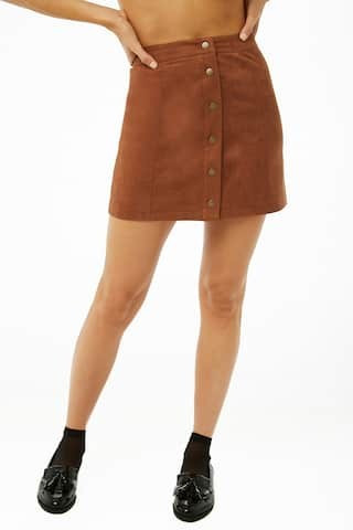 Faux Suede Mini Skirt | Forever 21 EU