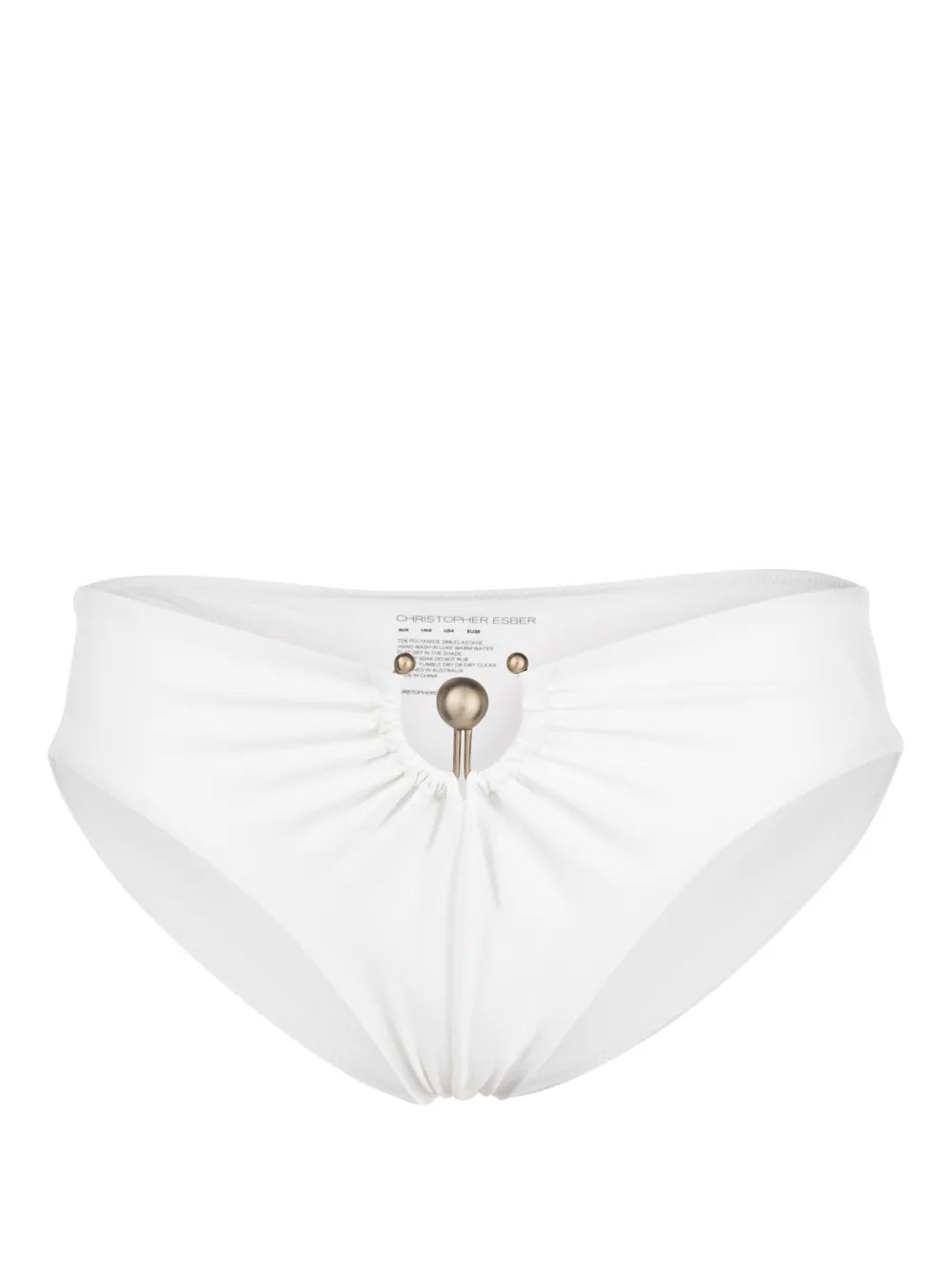 bas de bikini Orbit à fronces | Farfetch Global