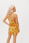 UO Elodie Printed Mesh Mini Dress | Urban Outfitters (US and RoW)