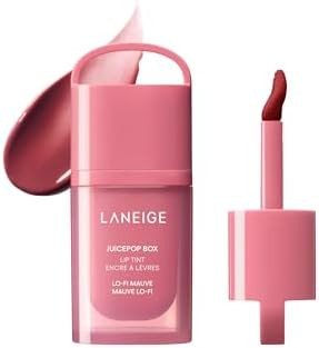 LANEIGE JuicePop Box Lip Tint: 12‑HR Hydrating Lightweight Stain with Buildable Juicy Color & N... | Amazon (US)