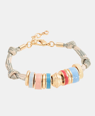 On 34th Rondelle Beaded Cord Flex Bracelet, Macy's Exclusive - Macy's | Macy's