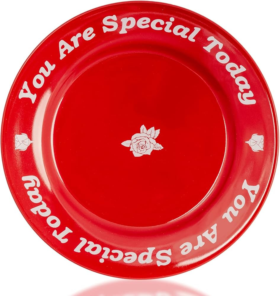 You Are Special Today Red Plate, Gift for Birthday/Wedding/Anniversary/Engagements/Holiday/Dinner... | Amazon (US)