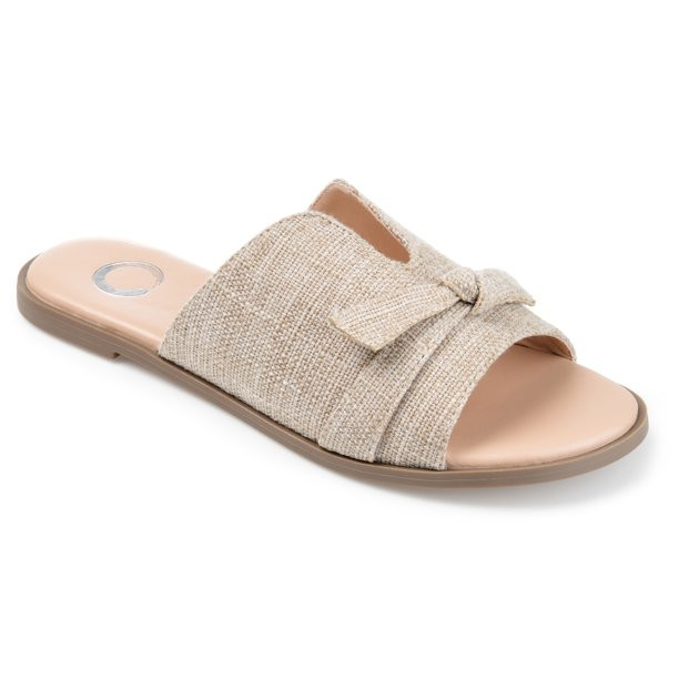 Brinley Co. Womens Comfort Foam™ Knotted Detail Slide - Walmart.com | Walmart (US)