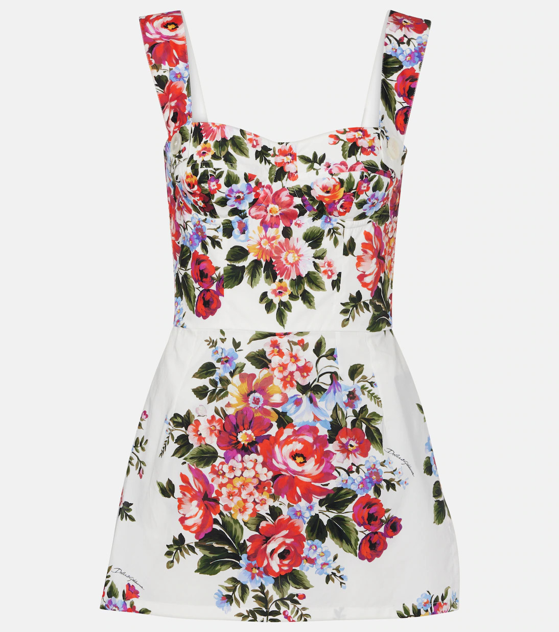 Floral cotton minidress | Mytheresa (US/CA)