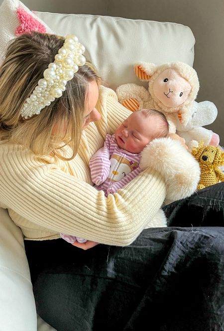 Soft is now a requirement for everything from the toys to clothes. She loved laying her head on this sweater’s soft sleeve and we cuddled up with some super soft stuffed animals! 

#baby #sweater #fursleeve #puffsleeve #stuffedanimals #goldenretriever #babytoys #lamb #nursery #nurseryitems 



Ways to Shop:
✨Direct Link ->> 
✨Click links in insta stories
✨Click link in my IG bio
✨DM me or comment for links 
✨Shop my LTK on the LTK app: AlixKermes

Everything is linked on my profile in the @shop.Itk app.
Search ALIXKERMES in the search bar to find & follow my profile. You can also source all links by clicking on the link in my bio 

Favorite  the items you love so you get price drop alerts on them if they go on sale!

Valentines party outfit, date night outfit, ski, snowboard, gifts for her, gifts for him, sweater dresses, sets, jeans, sneakers, boots, winter outfit, bedroom bedding, baby,, shoes, kids, you name it, I’m looking for the best finds out there.

ltk.creators #ltk #ltkfashion #ltksalealert #ltkstyletip #ltkunder100 #ltkunder50 #ltkwinter #shopltk #sweater #fashion #gift #mom #dadgift

#LTKhome #LTKstyletip #LTKbaby